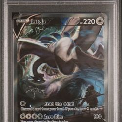 Pokemon 2022 Lugia V 186/195 Alt Art Silver Tempest GEM MINT PSA 10