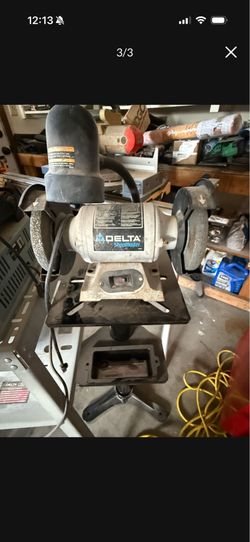 Delta Bench Grinder with new stand