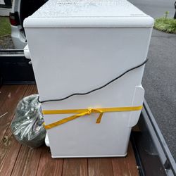 Two Working Deep Chest Freezers EACH SMALL $125 Larger $200