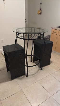 High top dining set