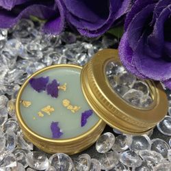 24K Gold Blue Lotus Lip Balm By Luxury Smiles