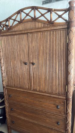 Bedroom furniture  wicker