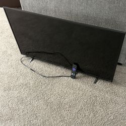 Hisense 40” Class H4 Series FHD Roku Smart Tv W/ Remote