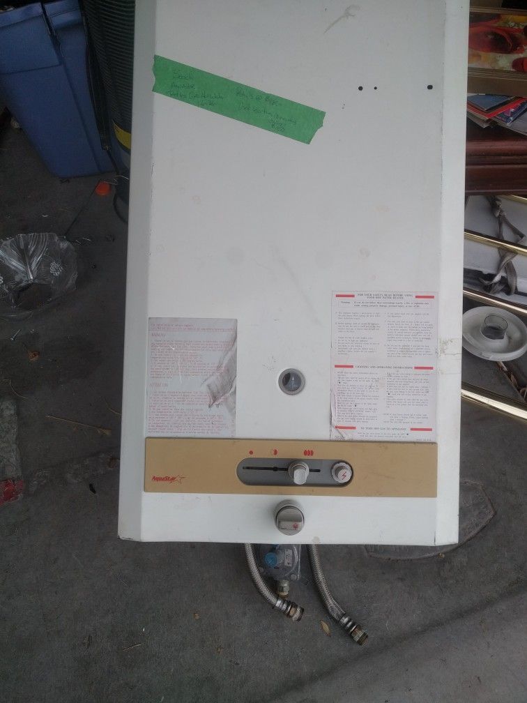 Bosch Aquastar Tankless Gas Hot Water Heater Model Aq 125 BNG