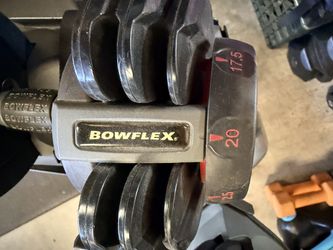 Bowflex selectech 220 dumbbells