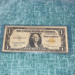 Old 1$ bill 