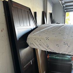 Top Portion Of Bunk Bed With Side Desk