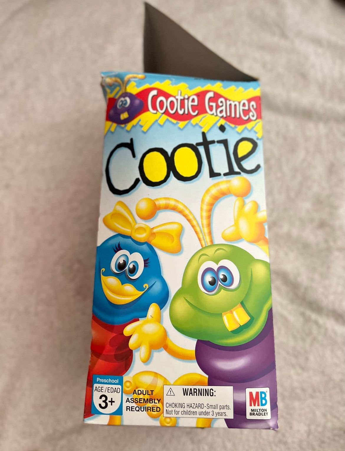 Cootie 1999 Board Game Vintage New
