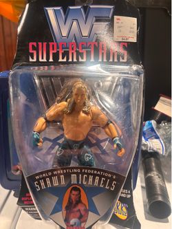 WWF jakks BRET HART SHAWN MICHEALS