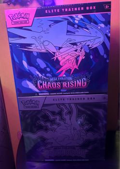 chaos rising Pokémon ETB pitch black & chaos rising