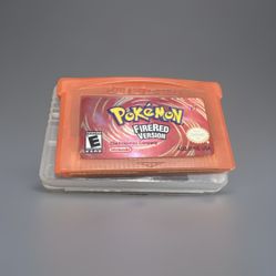 Pokemon Fire Red version GBA