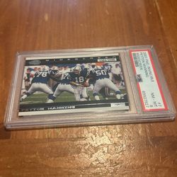 Peyton Manning Widescreen #7 PSA 8