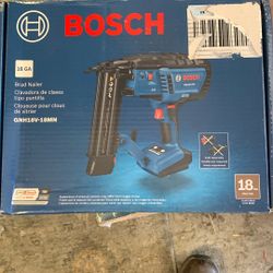 Bosch 18ga Finish Nailer 18 Volt