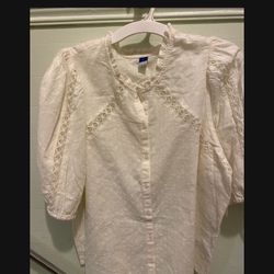 New Old Navy Off White Top
