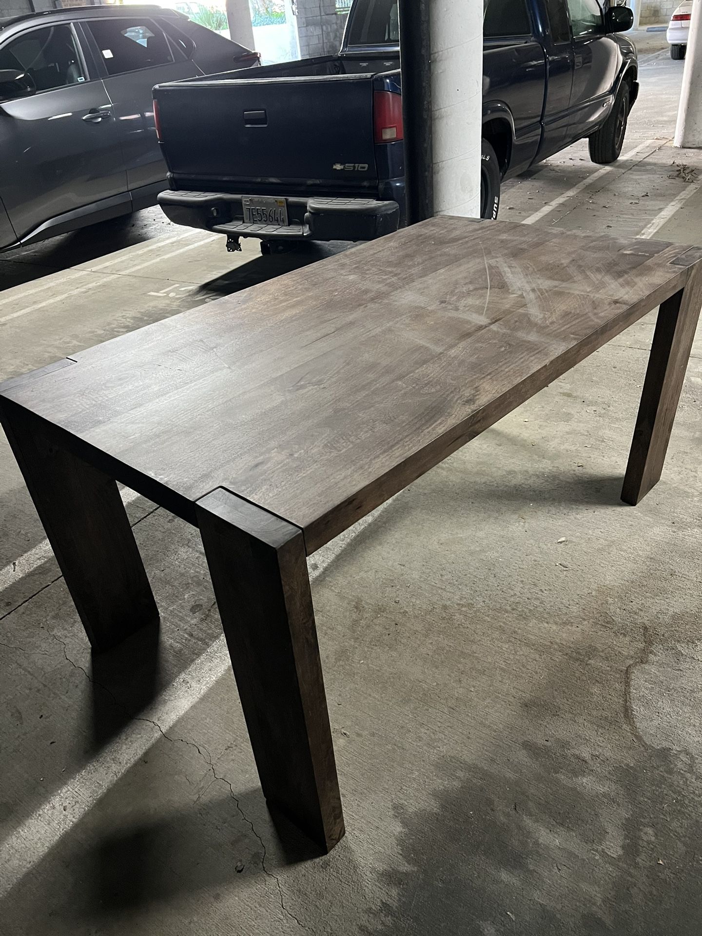 Hardwood Table. Dining Or Desk!