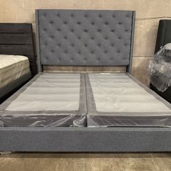 King Size Bedframe. 🚚WE DELIVER🚚