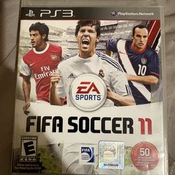 PS3 FIFA SOCCER 11 VIDEO GAME
