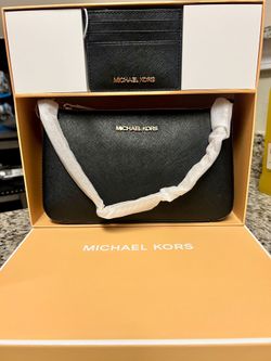 MICHAEL KORS PURSE AND WALLET SET