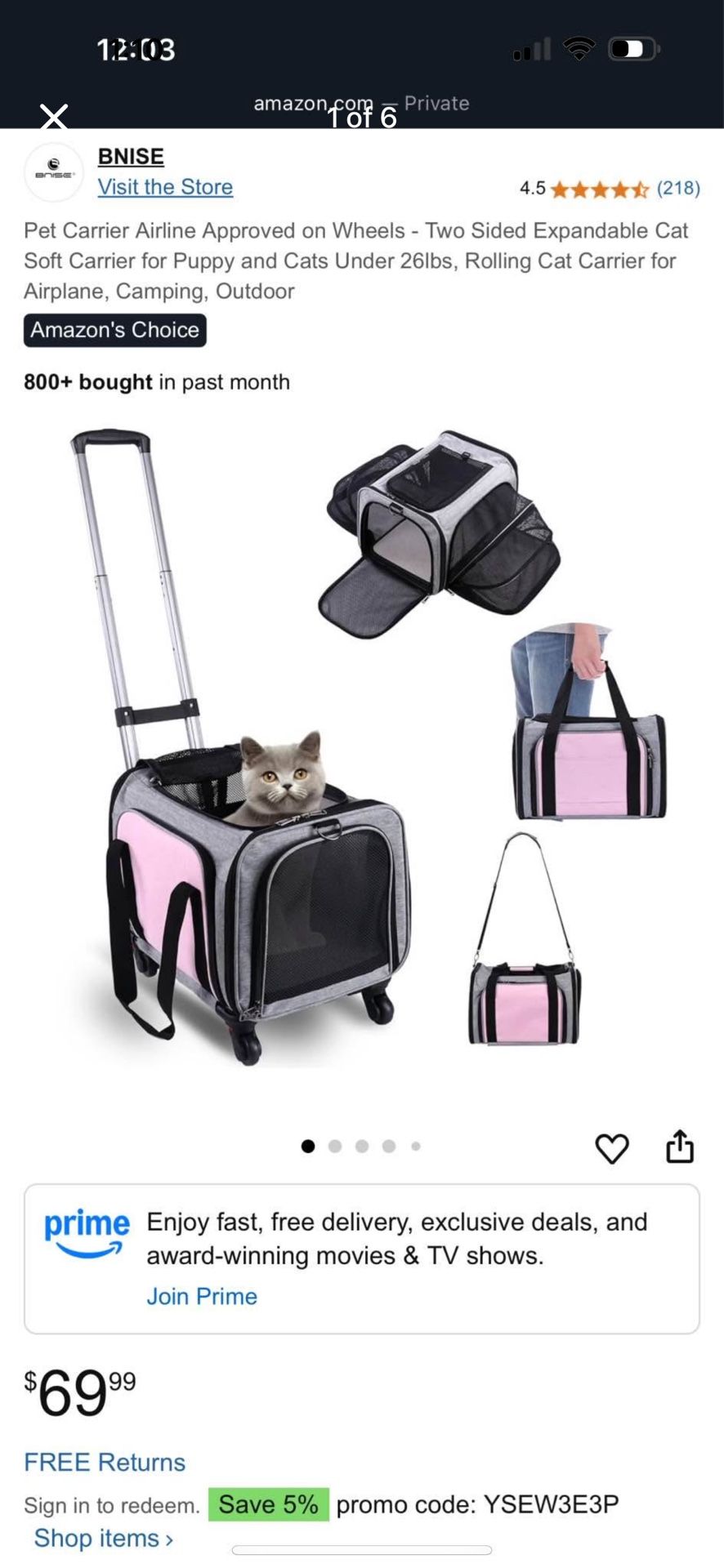 Pet Carrier