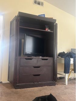 Free tv heavy real wood