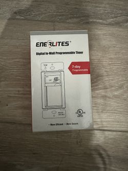ENERLITES - HET01-C-W Programmable Digital Timer Switch