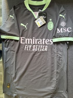 PUMA AC Milan 24/25 Authentic Third Soccer Jersey 'Grey Mint'