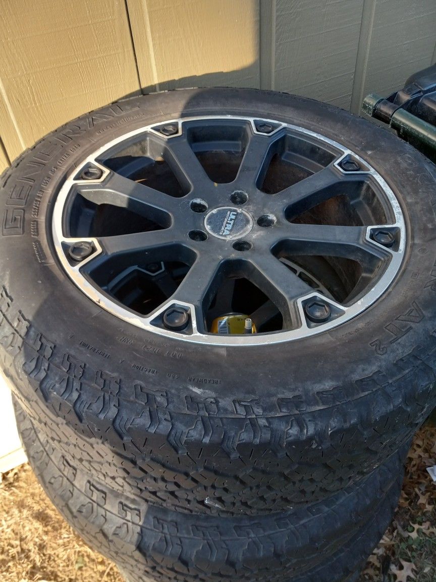 Ultra Motorsports 18inch Rims With Tires
