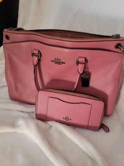 Coach pink purse
