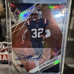 Patriots Devin McCourty Autographed Card