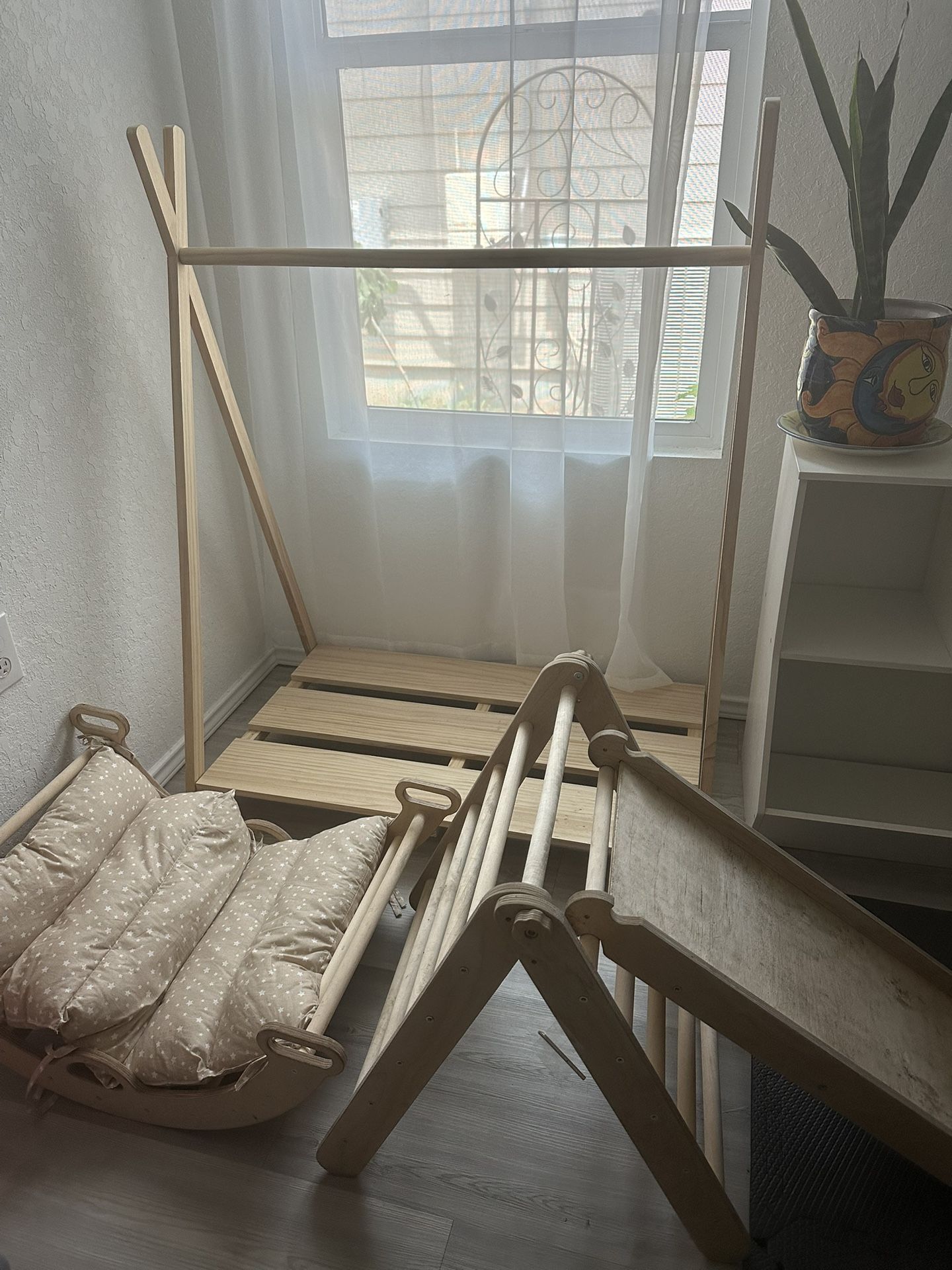 Toddler Play Gym/Clothing Rack
