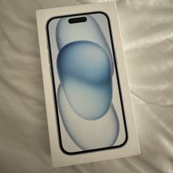 Iphone 15 Blue 128gb - New In Seal (T Mobile Only)