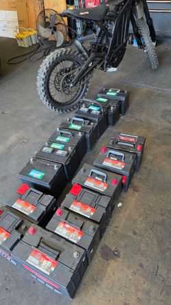 Car Battery 24f H5 34 78 65 48 49 47 H6 H7 51r 94r 86 H8 H9 Truck SUV And Car Batteries with Warranty. $60 + Core. Bateria para cualquier carro COVINA