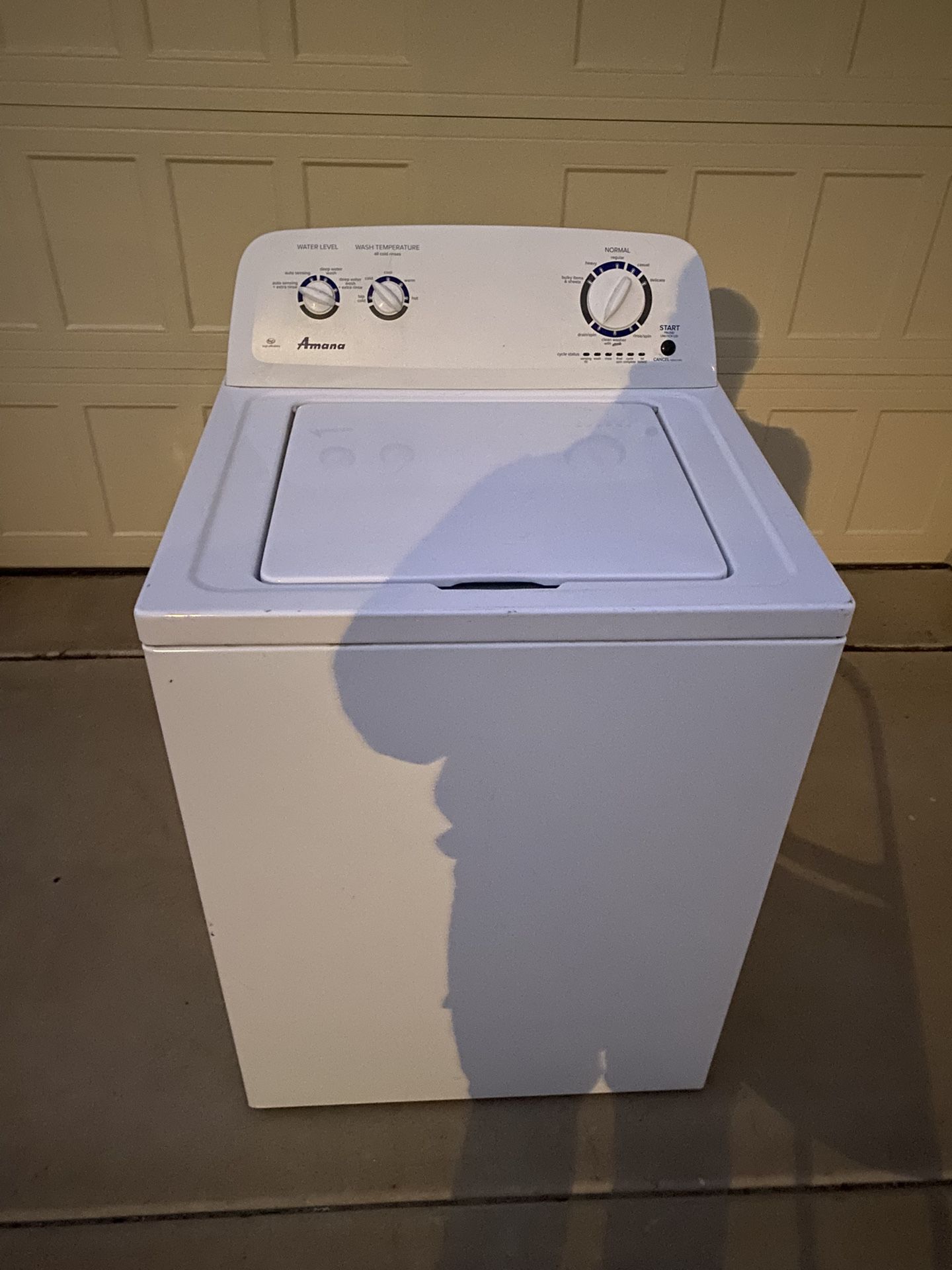 Washer Read Clearly Still Available