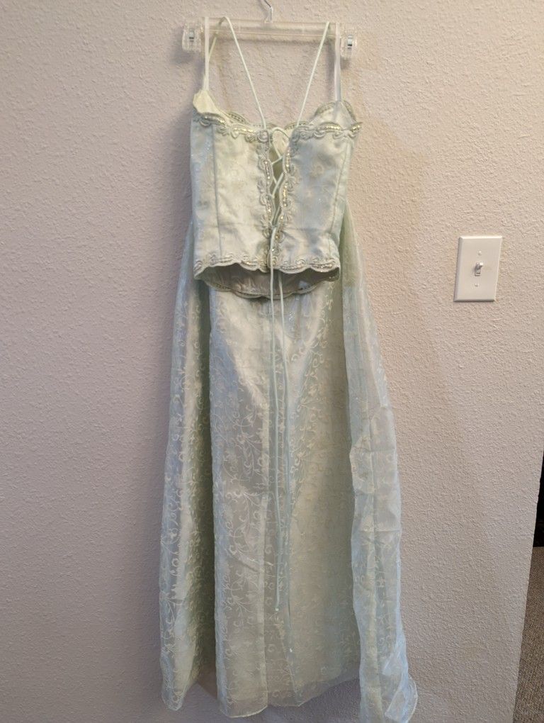 Prom Dress Light Green