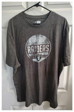 🏈 Las Vegas Raiders 🏈 Distressed Tee - Men's XXL
