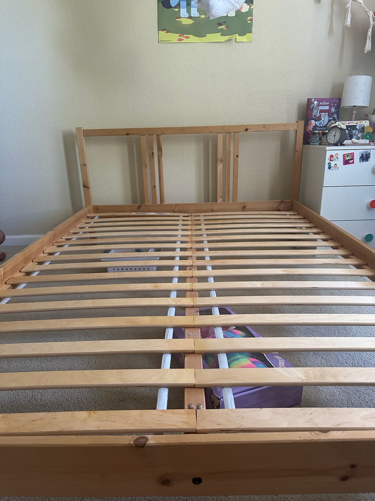IKEA Bed Frame With Mattress