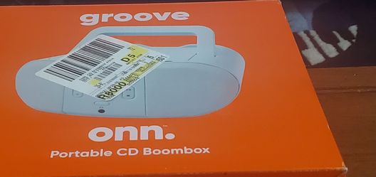 Portable cd boom box