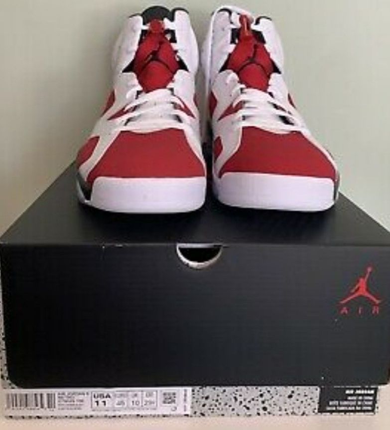 Jordan 6 Carmine Size 11 Mens DS