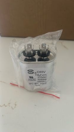 Run Capacitor 7.5µF 370VAC 50/60Hz