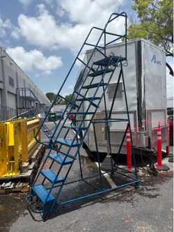 Escalera de metal
