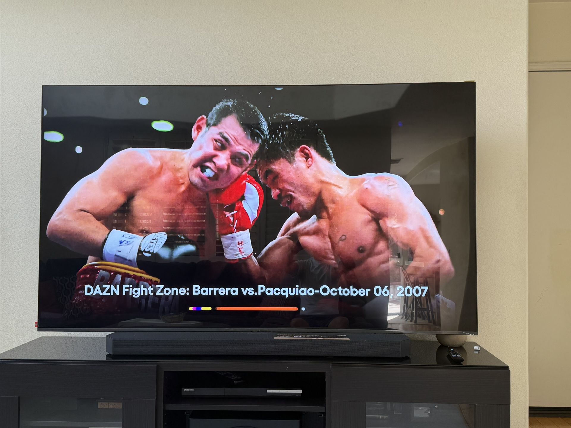 Samsung TV & Yamaha Sound Bar