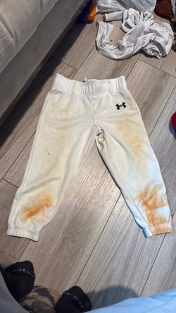 Under Armour White Baseball Pants