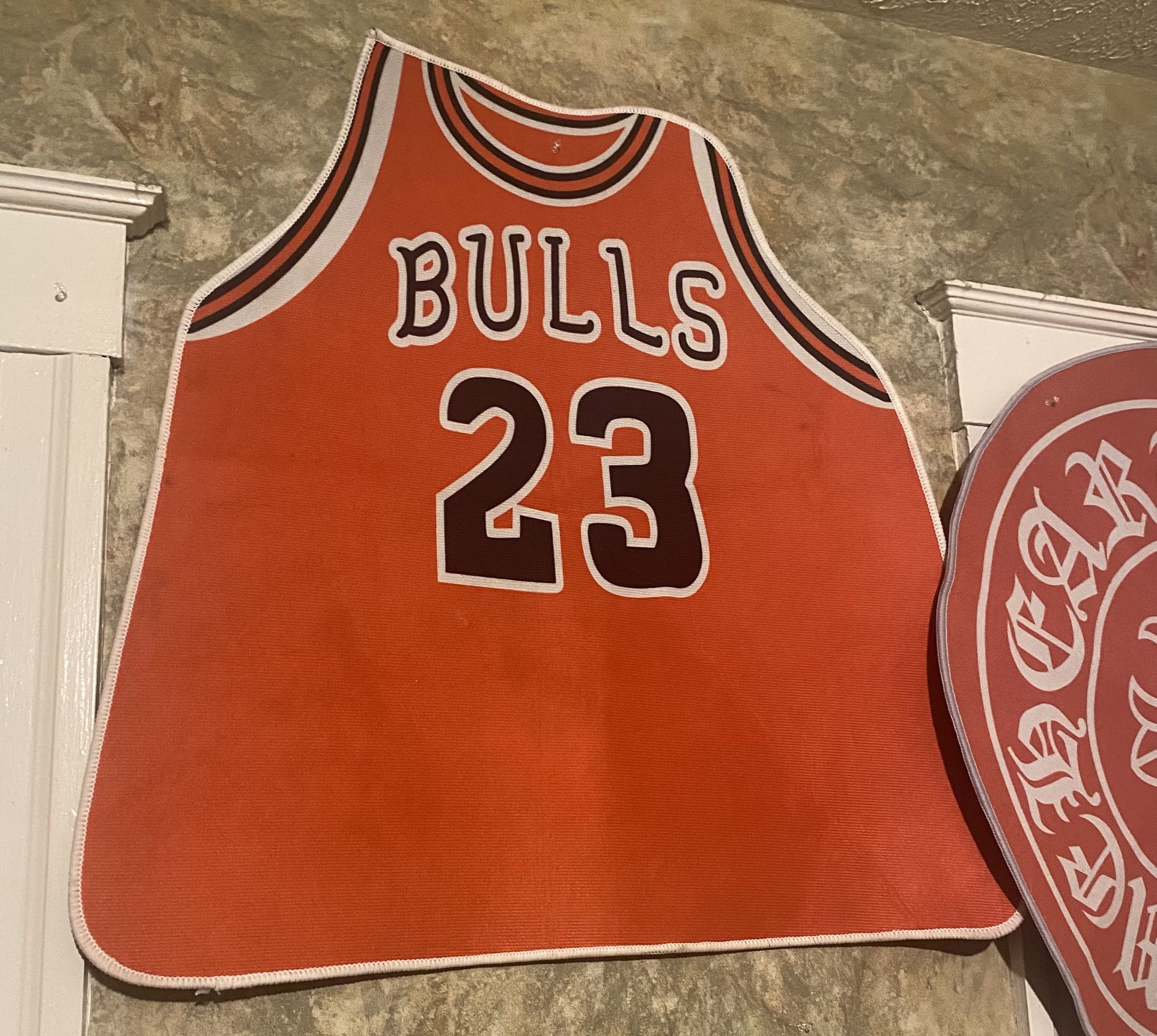 Custom Bull Jersey Rug