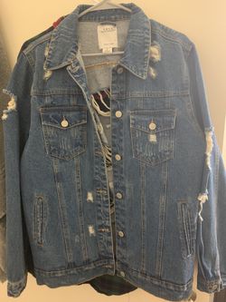 Jean jacket size L