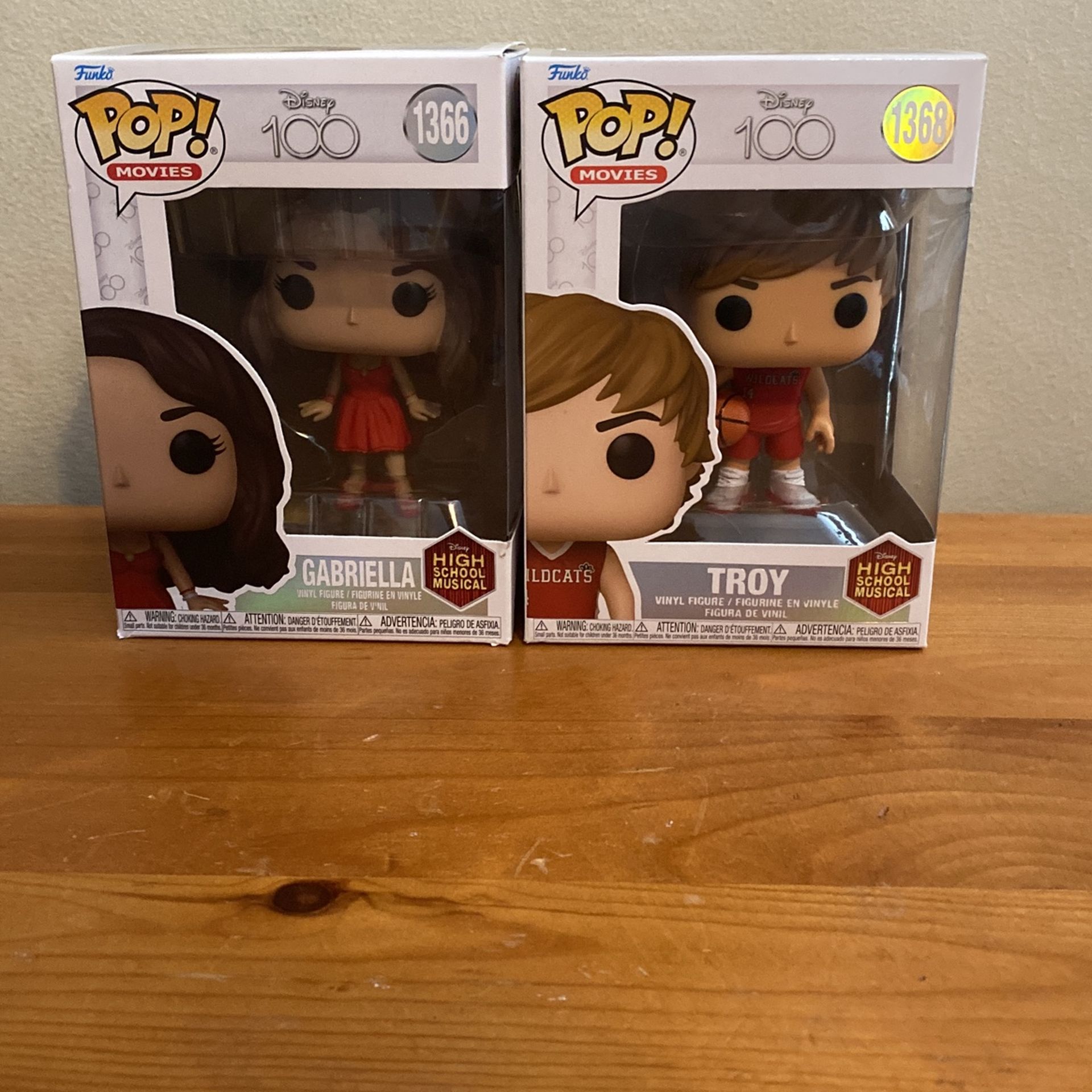 Disney 100 High School Musical Funko Pops