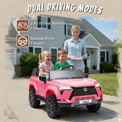 Officially Licensed Lexus GX550 Kids Ride-On Car