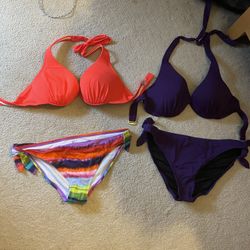 Victorias Secret Bikini Lot 36d Xl New 