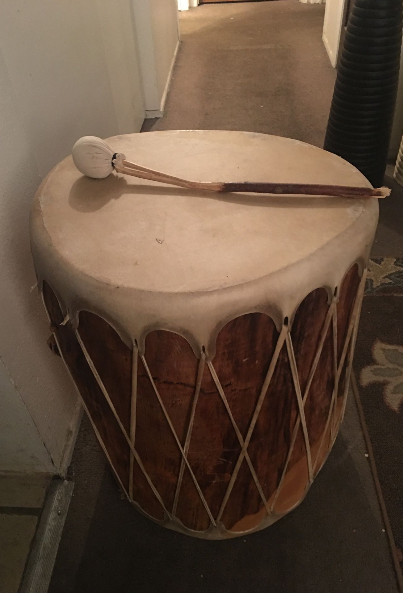 Large Indian Drum