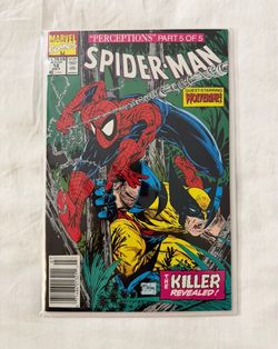 Marvel Comics Spider-Man #12 July 1991 Wolverine Killer Revealed