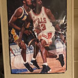 Kobe And Micheal Jordan Poster